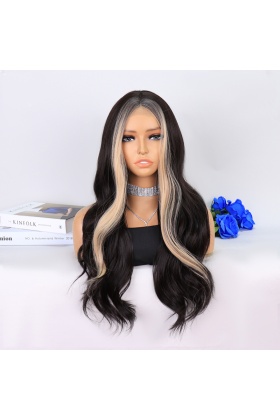 Koyu Kahverengi Perçemler Balköpüğü Tül Peruk