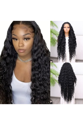 Siyah Fiber Sentetik Tül Peruk