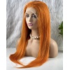 Gerçek Front Lace Tül Peruk - Düz - Canlı Bakır 70-75cm