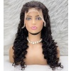 Gerçek Front Lace Tül Peruk - Yoğun Dalgalı - Doğal 65-70cm