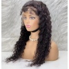 Gerçek Front Lace Tül Peruk - Kabarık Afro - Doğal 65-70cm
