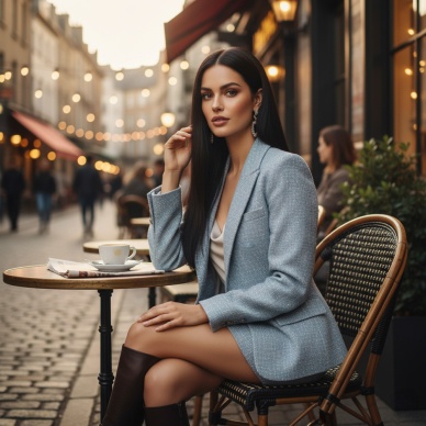 Front Lace Gerçek Tül Peruk Düz - Doğal - 70-75cm