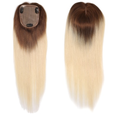 Kahverengi / Beyaz Platin Ombreli Baby Taban Tepelik - 10x12cm