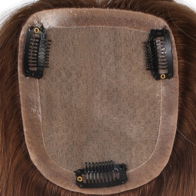 Kahverengi / Beyaz Platin Ombreli Baby Taban Tepelik - 10x12cm