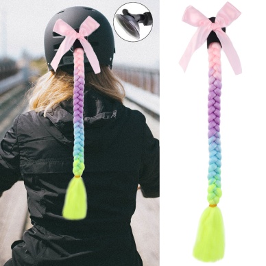 Motosiklet Kaskı Örgülü At Kuyruğu - ACM18