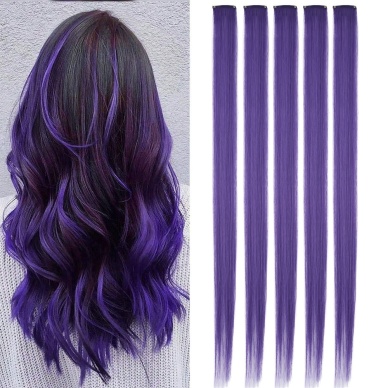 Renkli Sentetik Çıt Çıt - 5 Adet - D24