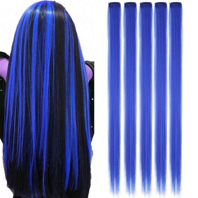 Renkli Sentetik Çıt Çıt - 5 Adet - D19