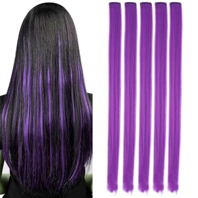 Renkli Sentetik Çıt Çıt - 5 Adet - D09