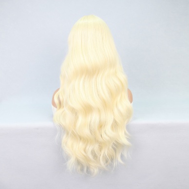 Uzun Dalgalı Platin Tül Peruk