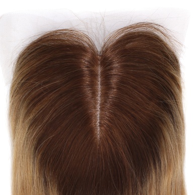 Ön Kısmı Ekstra Tül Kahverengi / Balköpüğü Ombreli Baby Taban Tepelik - 13x14cm