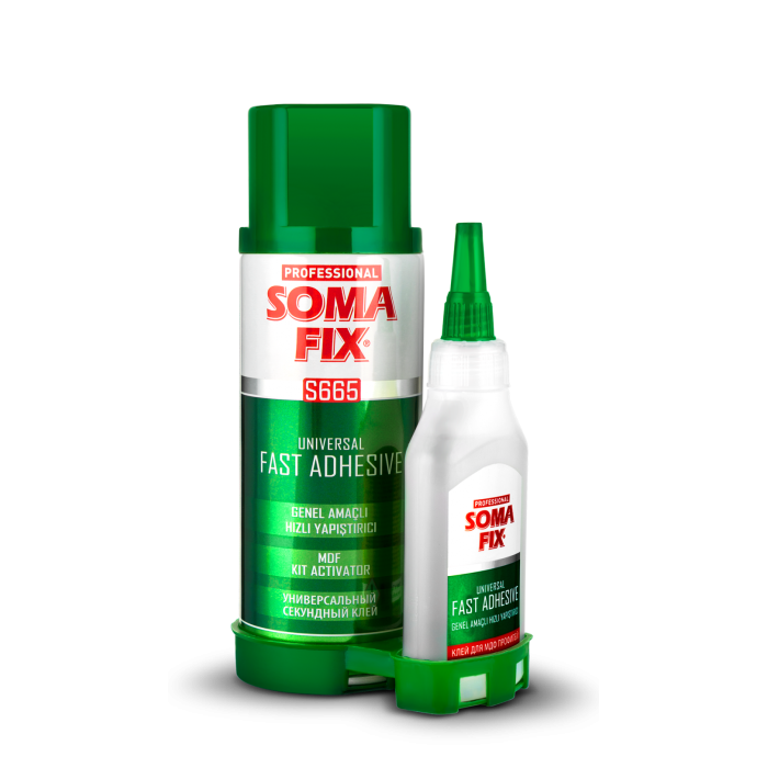 SomaFix S665 Hızlı Yapıştırıcı Aktivatör 400 ML+100GR