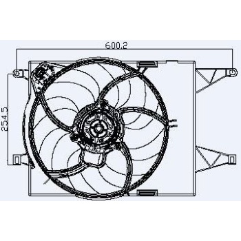 Grande Punto 1.2 Benzinli Fan Motoru Kale KLR-013501003