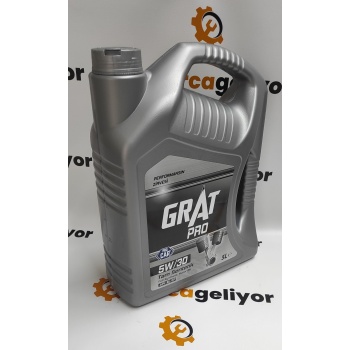 Scudo 1.6 mjt Grat 5w30 Motor Yağı 5 Litre GRT-605305