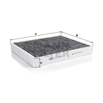 Chevrolet Corvette 2004-2008 Arası Z06 7.0, 6.2 Mann Marka Polen Filtresi