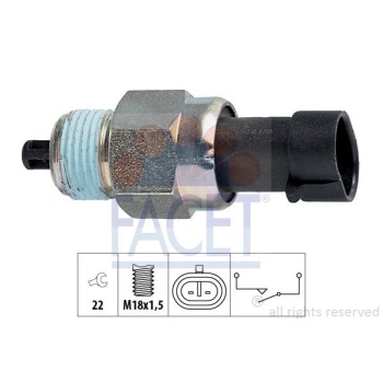 Fiat Bravo 2006-2010 Arası 1.4 16V Facet Marka Geri Vites Müşürü