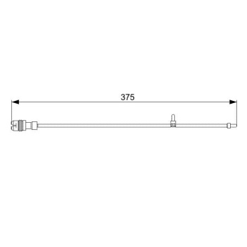 Porsche Cayman 2005-2013 Arası S 3.4 Bosch Marka Ön Balata Fişi
