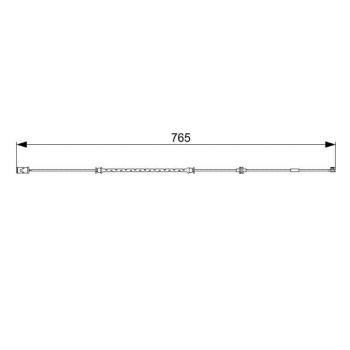 Opel Astra 1998-2009 Arası 1.7 TD, 1.6, 1.2 16V, 1.6 16V, 1.8 16V, 2.0 DI, 2.0 16V Bosch Marka Ön Balata Fişi