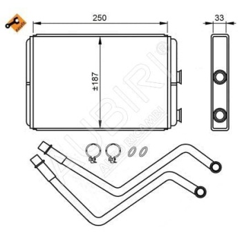 Scudo 1.6 mjt Kalorifer Radyatörü Opar 9464420380