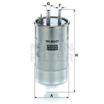 Alfa Romeo Giulietta 2010-2020 Arası 2.0 JTDM Mann Marka Mazot Yakıt Filtresi