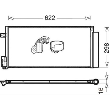 Grande Punto 1.3 Mtj Klima Radyatörü Mga MGA-82140