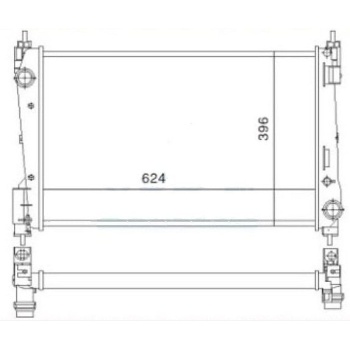 Grande Punto 1.3 Mtj Su Radyatörü Mga MGA-80103