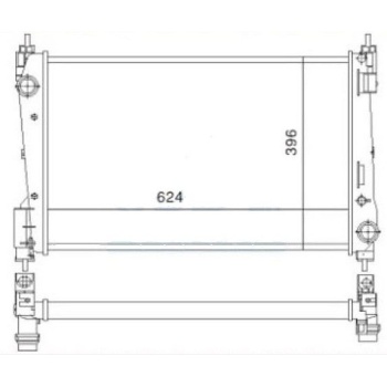 Grande Punto 1.3 Mtj Su Radyatörü Mga MGA-80103