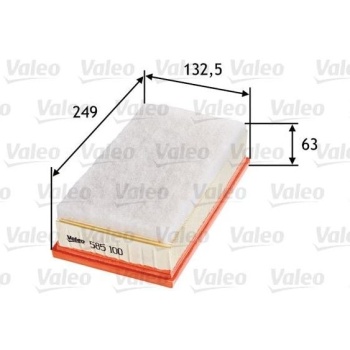 Scudo 1.6 mjt Hava Filtresi Valeo VAL-585100