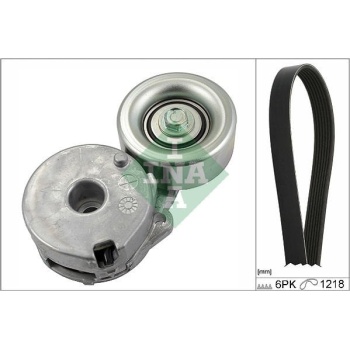 Renault Clio 2005-2014 Arası 2.0 16V INA Marka Vantilatör Kayış Seti