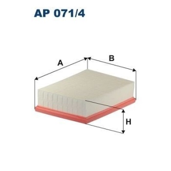 Chevrolet Trax 2012-2016 Arası 1.6, 1.4 AWD, 1.7 TD, 1.7 TD AWD Filtron Marka Hava Filtresi