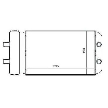 Ducato II 02-06 2.8 JTD Kalorifer Radyatörü Mga MGA-81105