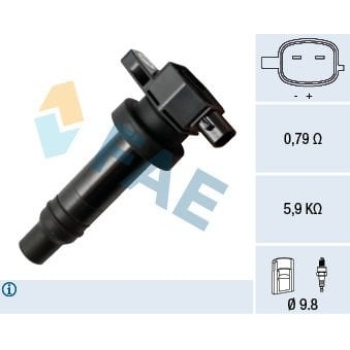 Porsche 911 1988-1993 Arası 3.6 Carrera FAE Marka Ateşleme Bobini