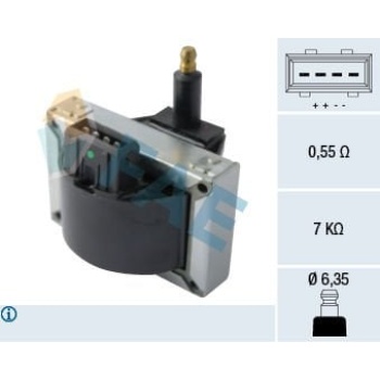Citroen Ax 1986-1998 Arası 10, 11, 14 FAE Marka Ateşleme Bobini