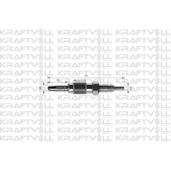 Fiat Doblo 2000-2005 Arası 1.9 D Kraftvoll Marka Kızdırma Bujisi