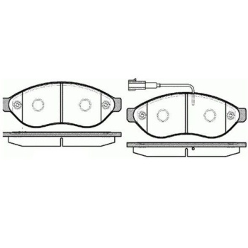 Ducato III 2.3JTD 15 Ön Fren Balata Takımı Mga MGA-55122