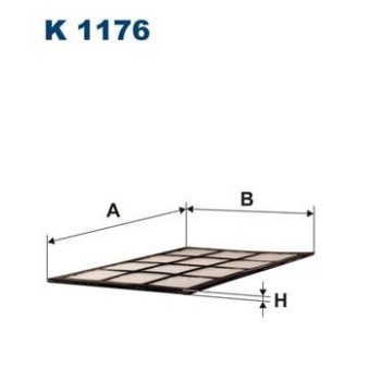 Siena Polen Filtresi (İnce Tip) Filtron FLT-K1176
