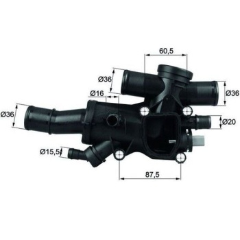 Termostat Scudo 2.0 mjt Mahle MAH-TH4483