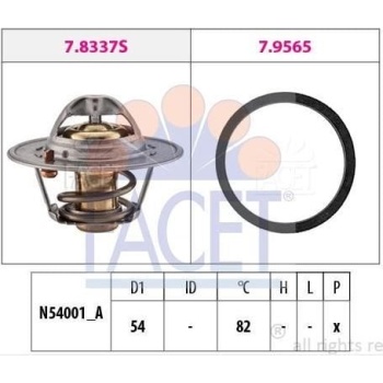 Megane IV 1.6 H4M Termostat Contalı Facet FCT-7.8334