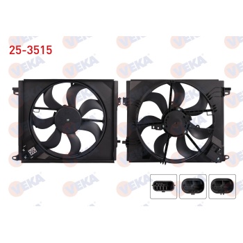 Megane IV 1.6 H4M Fan Motoru Davlumbazlı Veka 25-3515