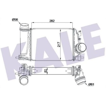Megane IV 1.2 Tce Turbo Radyatörü (intercool) Kale KAL-350970