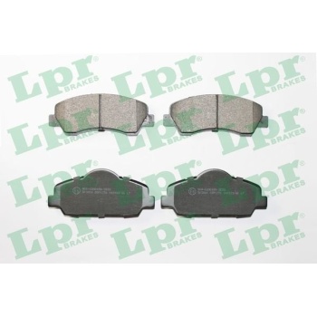 Citroen C-Elysee 2012-2016 Arası 1.2 VTi 72, 1.6 HDI 92, 1.6 VTi 115 LPR Marka Ön Balata