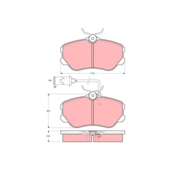 Alfa Romeo 164 1987-1998 Arası 2.0 T.S., 2.0 TRW Marka Balata