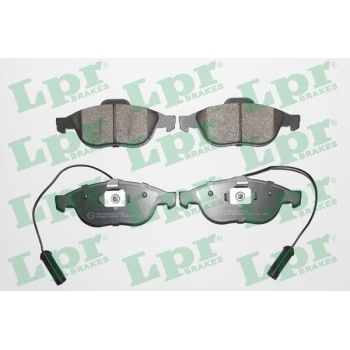 Alfa Romeo 156 1997-2006 Arası 1.6 16V T.SPARK, 2.4 JTD, 1.9 JTD, 2.5 V6 24V, 2.0 16V T.SPARK, 1.8 16V T.SPARK LPR Marka Ön Balata