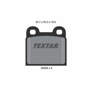 Alfa Romeo Giulia 1962-1979 Arası 1300 Super, 1600 Super Textar Marka Arka Balata