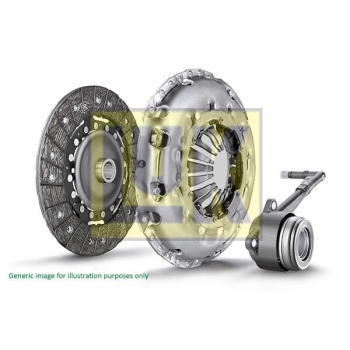 Megane II 1.5 100 HP Debriyaj Seti (Rulmanlı) Valeo LUK-622309633