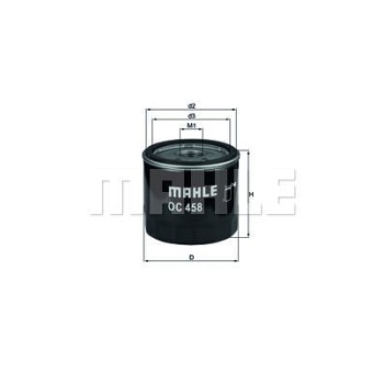 Alfa Romeo 147 2000-2010 Arası 1.9 JTD Mahle Marka Yağ Filtresi