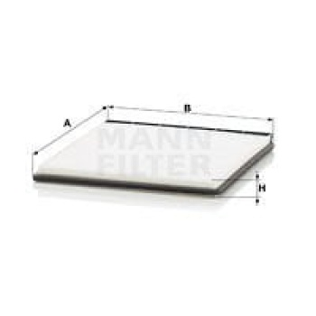 Renault Megane 1996-2001 Arası 1.4 i, 1.9 dT, 1.6 e, 1.9 dTi, 1.6 i, 1.9 D, 2.0 i Mann Marka Polen Filtresi