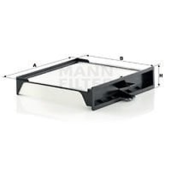 Renault Scenic 2003-2010 Arası 1.6, 1.4, 1.9 dCi, 2.0 16V Turbo, 1.5 dCi, 1.6 Hi-Flex, 2.0 Mann Marka Polen Filtresi