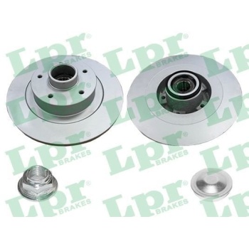 Renault Talisman 2015-2020 Arası 1.6 TCe 150, 1.5 dCi 110, 1.6 dCi 160, 1.6 TCe 200, 1.6 dCi 130 LPR Marka Arka Fren Diski