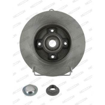 Peugeot 5008 2009-2017 Arası 1.6 HDi Ferodo Marka Arka Poryalı Rulmanlı Fren Diski