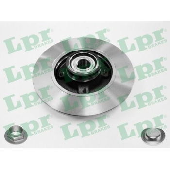 Peugeot 307 2000-2012 Arası 1.6 16V, 1.6 LPR Marka Arka Fren Diski
